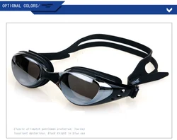 Очки для плавания Sinle для мужчин и женщин, профессиональные оптические очки для плавания, защита от запотевания, защита от близорукости, 150-900 градусов