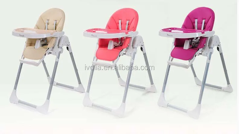 Пластиковый детский высокий стул IVOLIA с сертификатом AS4684