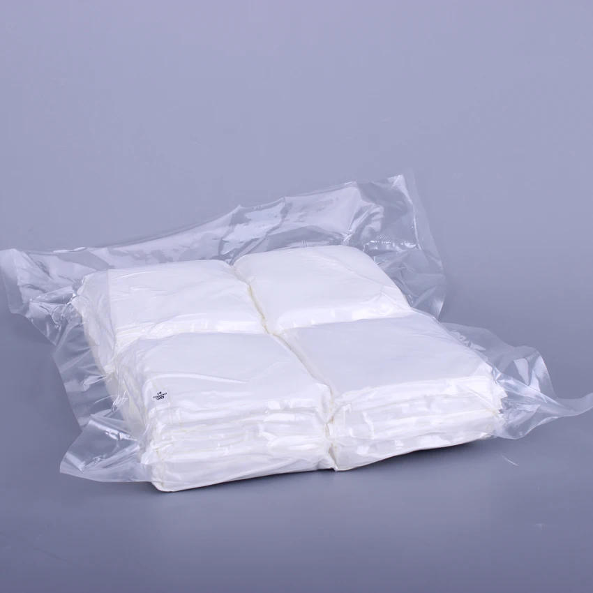 180gsm 4X4Inch Laser Cut Edge Microfiber Polyester Cleanroom Wiper