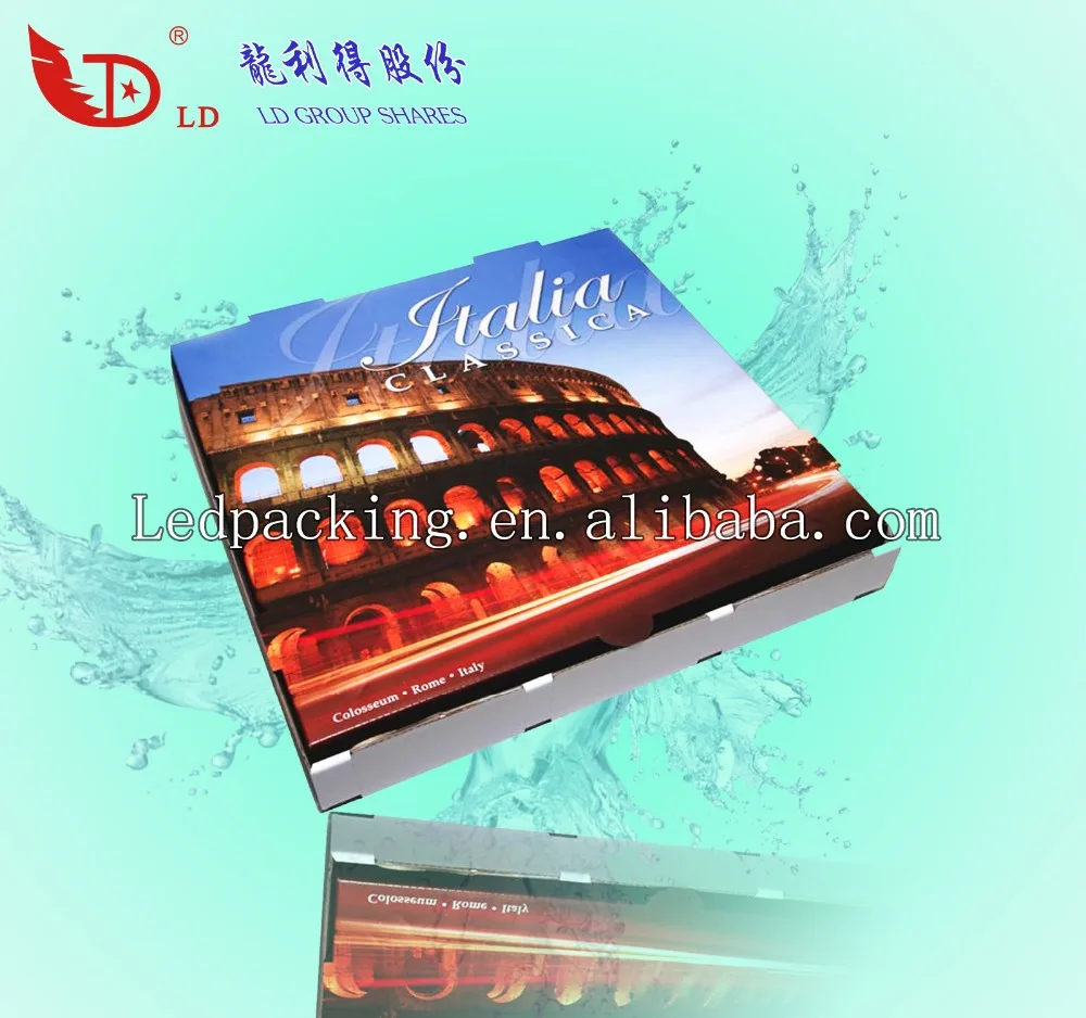 Specializing in the production printed Food Grade frozen pizza box