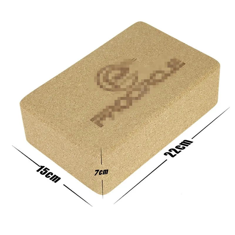 High Density Organic Safety Light Weight Durable Cork Yoga Block