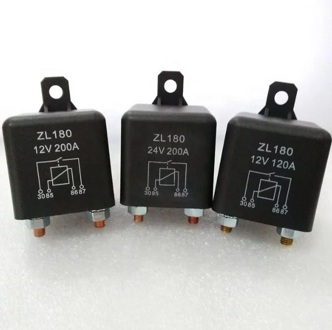 High power relay ZL180 200A 12V 24V 48V high current relay