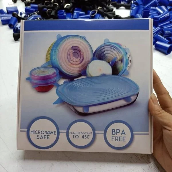 Food Grade Flexible Silicone Lid