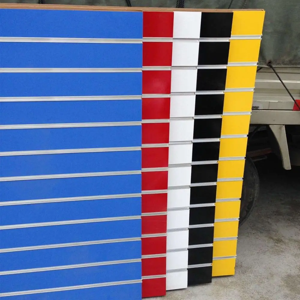 Hot-selling High quality MDF slot board/slatwall for display