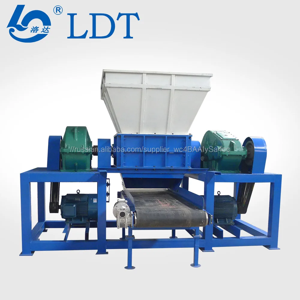 Зеленый технологии шин шредер машины для отходов шин переработки