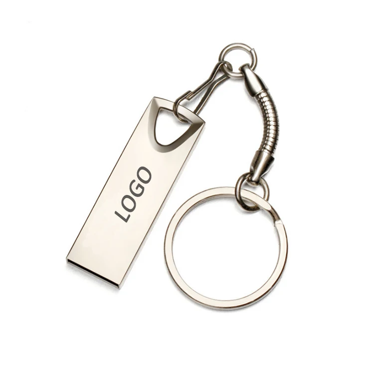 Mini Metal Usb Key 4GB 8GB 16GB 32GB 64GB USB Flash Drive With Logo