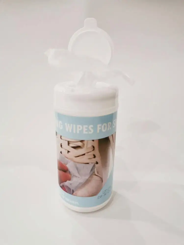 wholesale 2019 popular products  cheap price of cleaning wipes for sneaker wipes shoe cleaner wipes