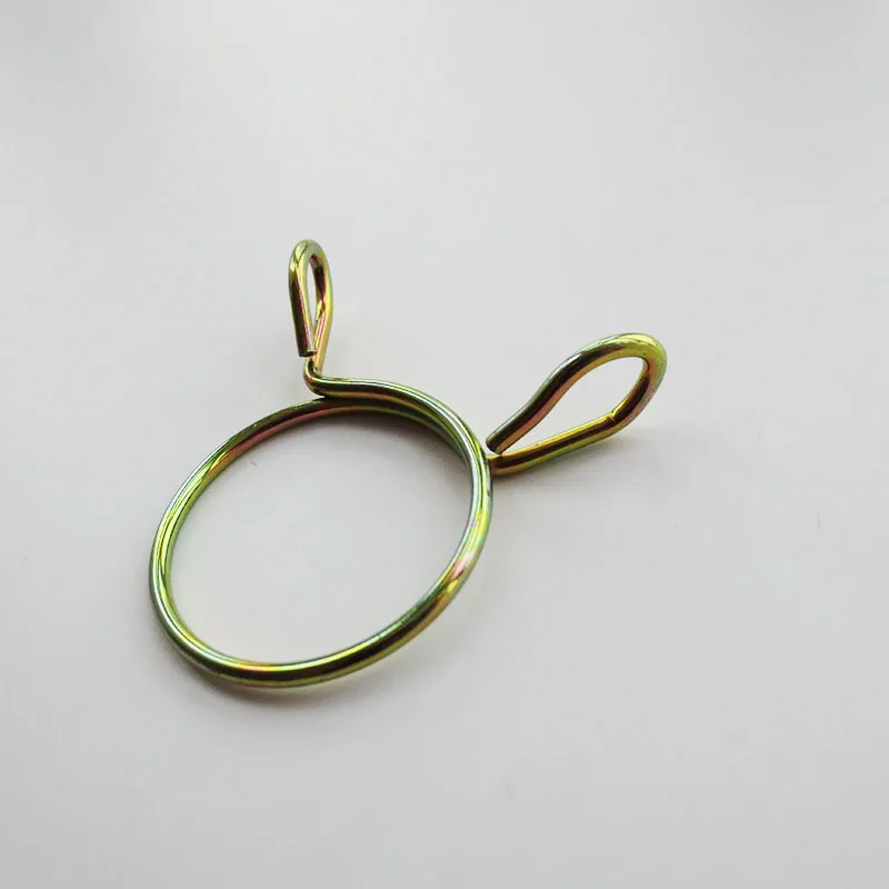 Spring band screw double wire hose clamp, hose clip supplier