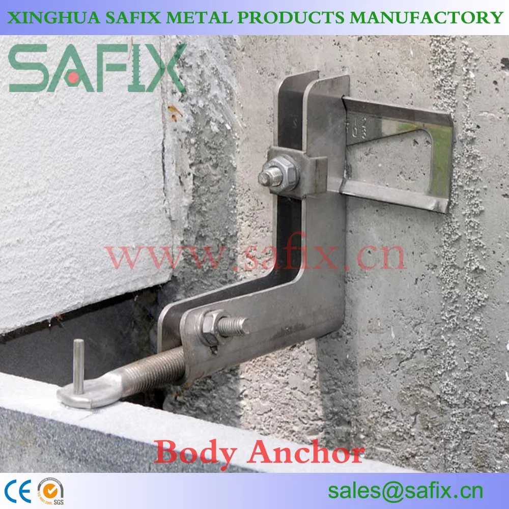 DT Body Anchor/Marble Fixings of Halfen Natural Stone Support System/Dry Hanging System/Stone Cladding Fixings