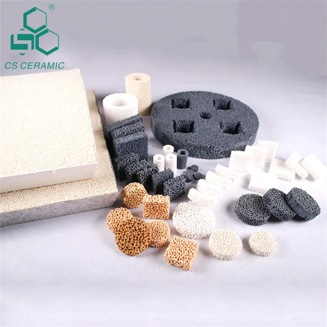 Высокая пористость пены литейное производство керамический фильтр