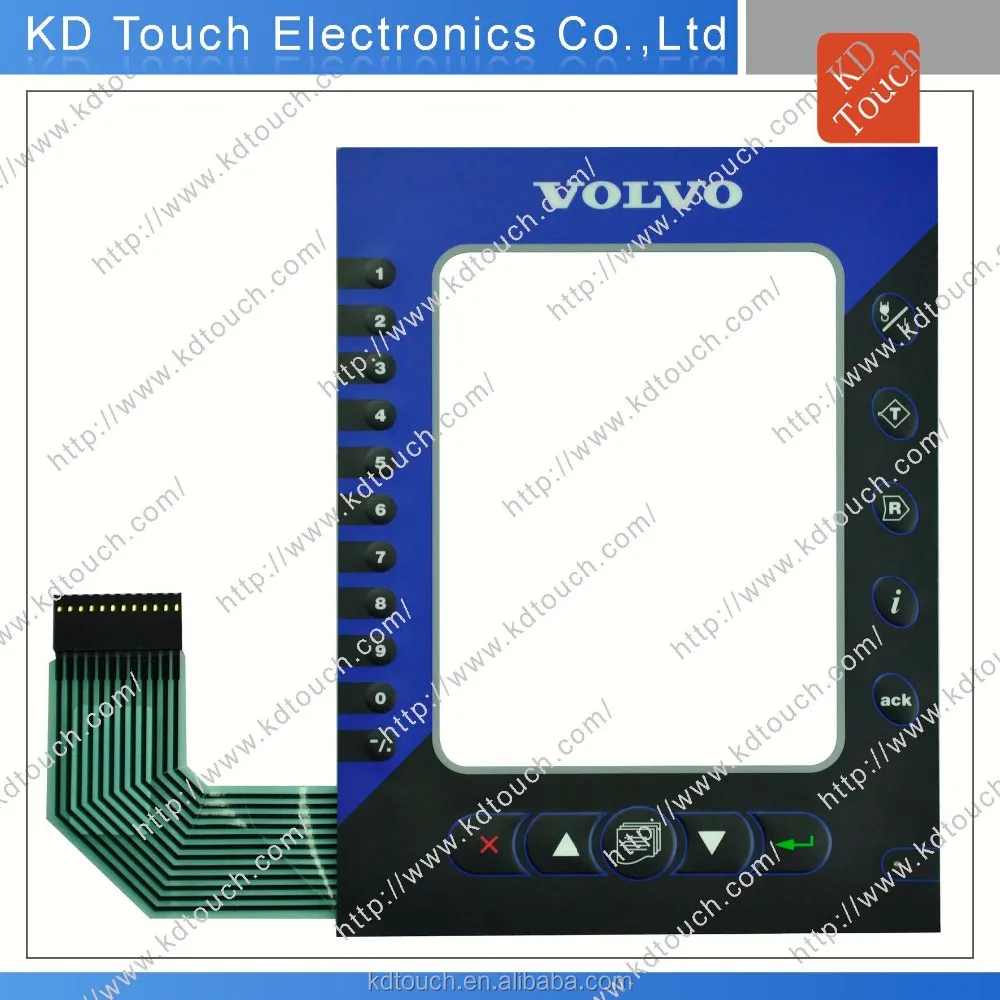 membrane keypad for beckoff