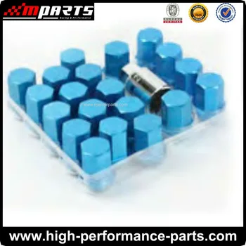 Алюминий гонки авто колесные гайки для различных цветов