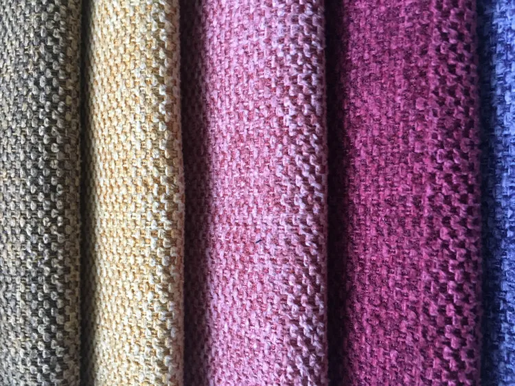 100% полиэстер хлопок угловая мягкая ткань для обивки