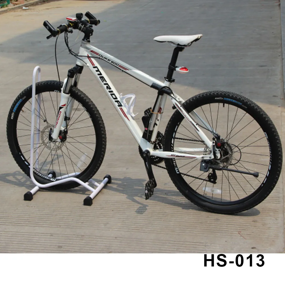 L Shape Steel Bike Parking Stand Floor Bicycle Display Rack From China HONGSEN