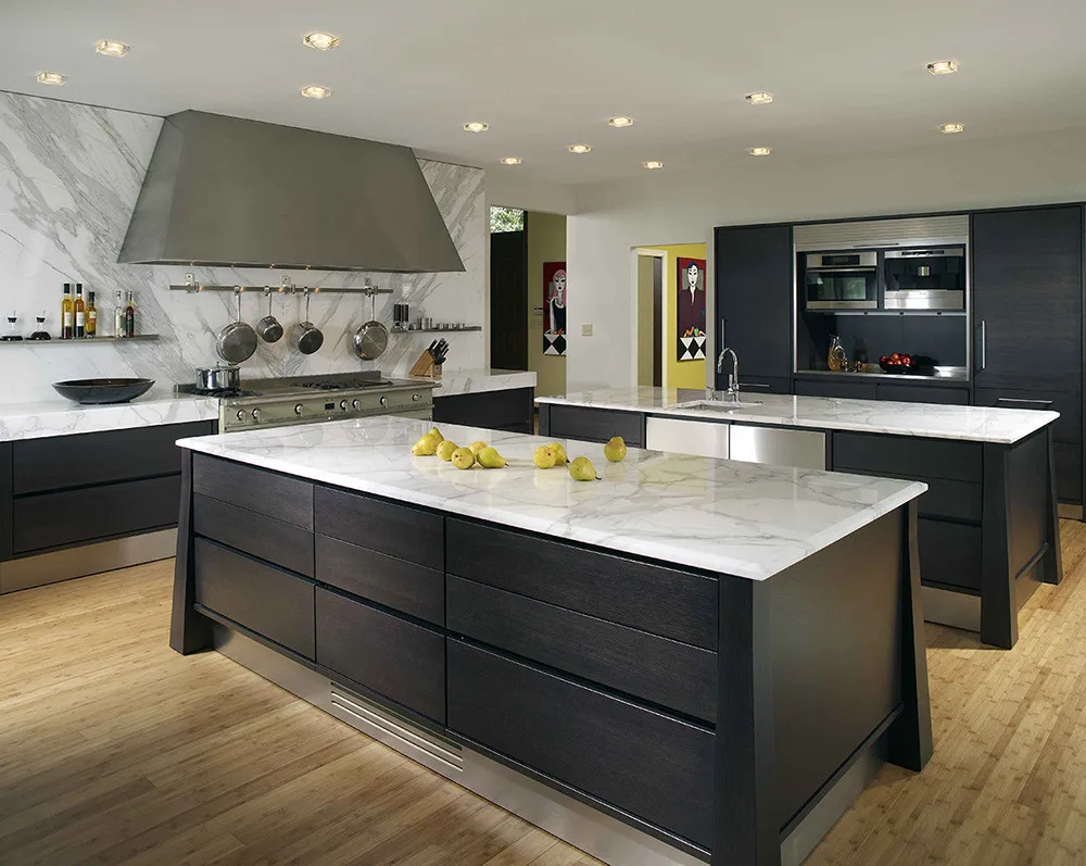 Canada modern aluminum handle kitchen design