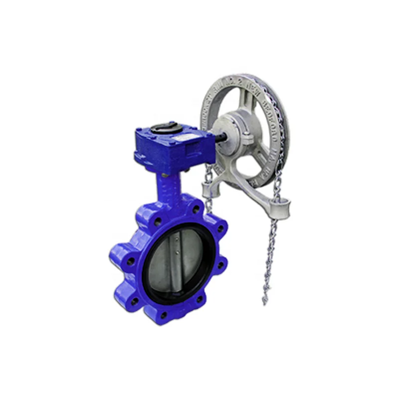 Factory Direct Selling Multi Standard Cast Iron Carbon Steel Manual Butterfly Valve