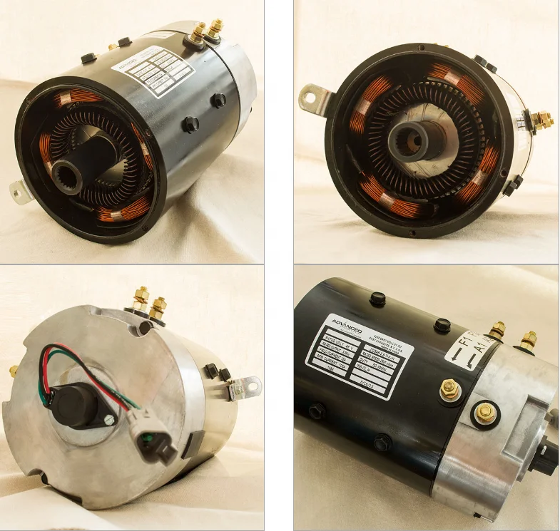 
48V 3.8KW Electric Vehicle DC Brushed Motor ZQS48-3.8-T 