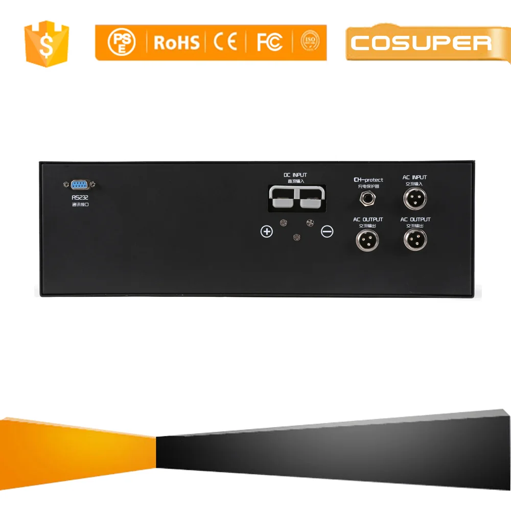 Telecom AVR dc 12 В AC 220 В Чистая синусоида Инвертор 3kw 220 В