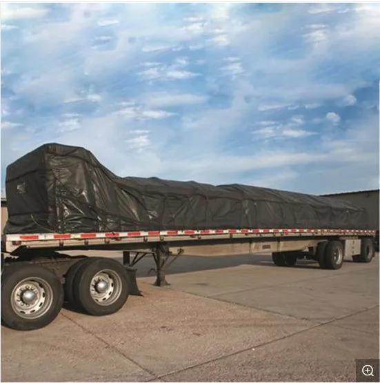 customized lumber tarp made in pvc coated polyester fabric