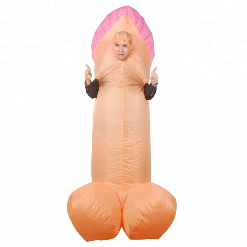 giant sexy inflatable penis costume Inflatable party dress halloween willy costume