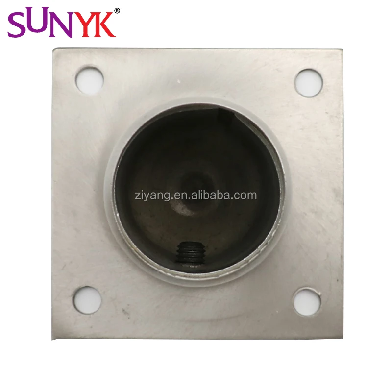 Modern Table Feet with Stainless Steel Leg Socket - Strong Kitchen Furniture Support