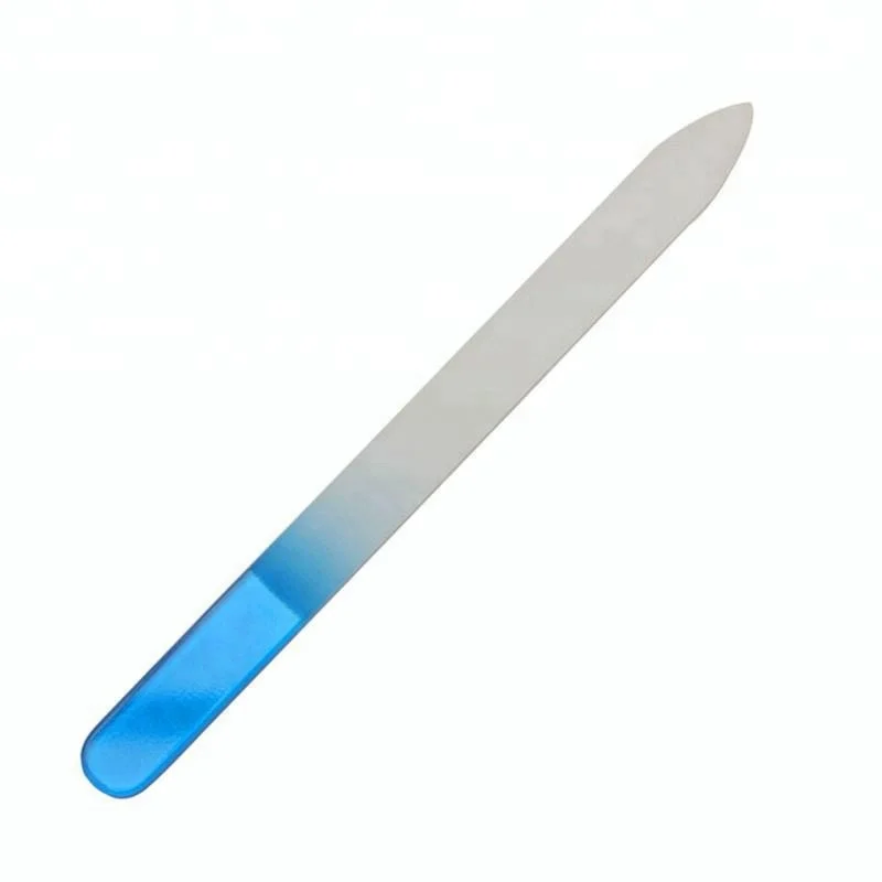  Двусторонняя Хрустальная пилка для ногтей с индивидуальным принтом от производителя фирменная высокое качество