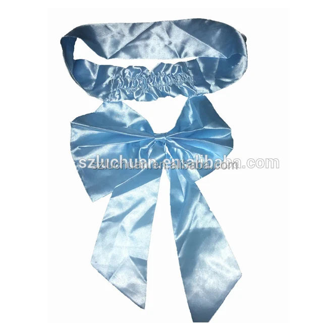 Необычные свадебные стулья с завязками Сатиновые Завязывающиеся стулья с завязками