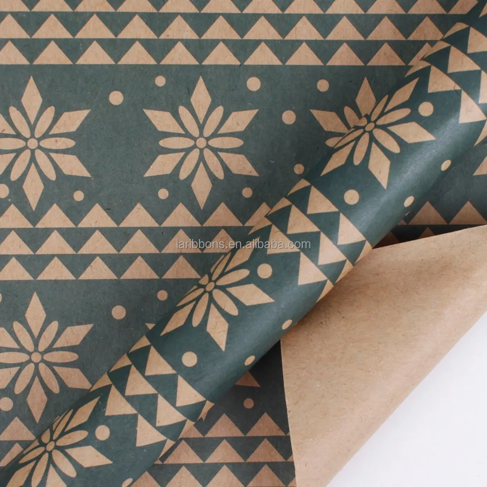 Vintage wall decor wholesale kraft paper gift wrapping paper for paper roll package