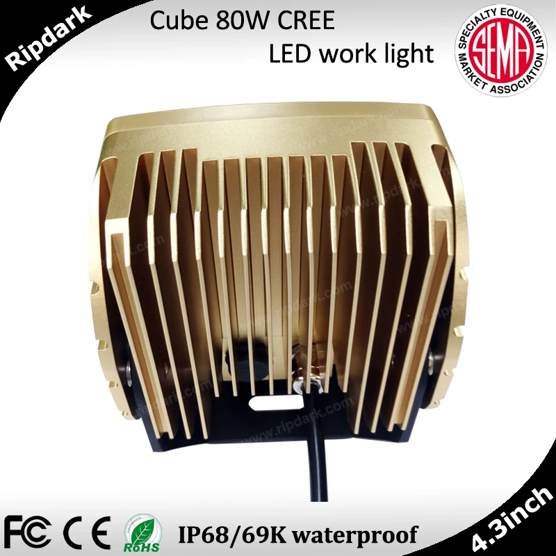 Latest Car Accessories Tuning LED Truck Light Big 24V Cube LED Work Lights For Truck