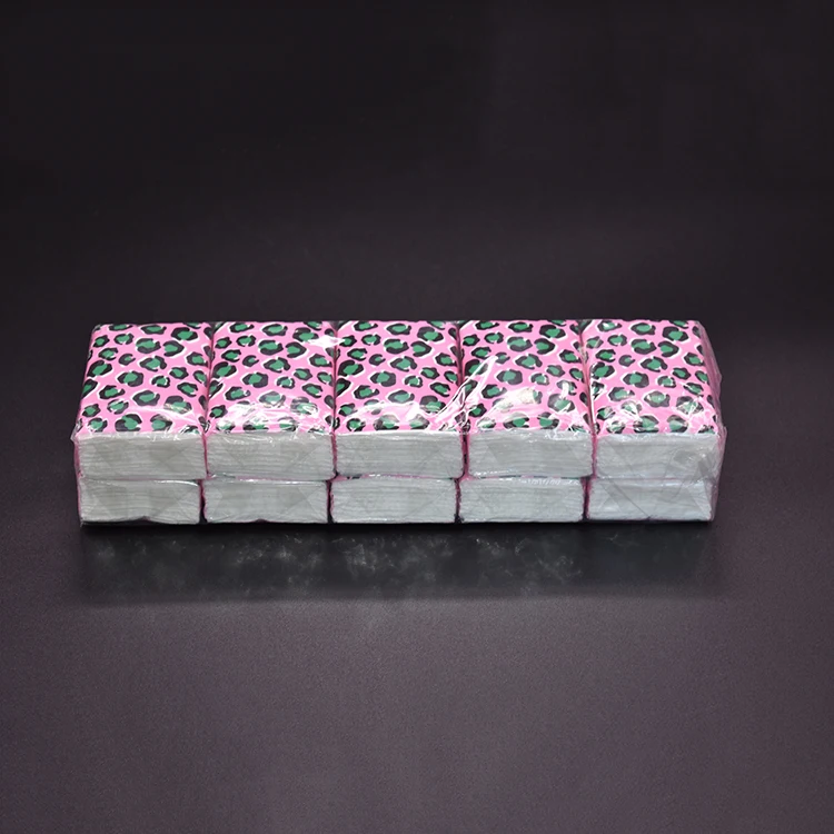 2020 new design paper tissue custom size pocket tissue
