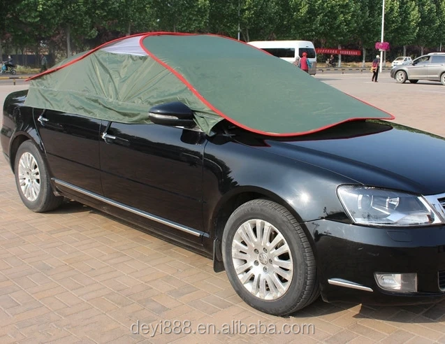 2018 promotion cover for car good quality car roof cover fabric and sun cover for car