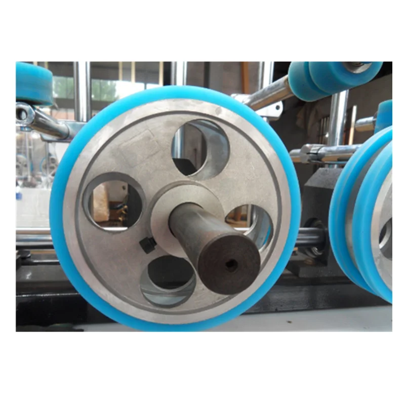 
pur hot melt glue profile wrapping machine for frame and door casing 