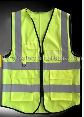 CE Approved Security Reflective Safety Vest