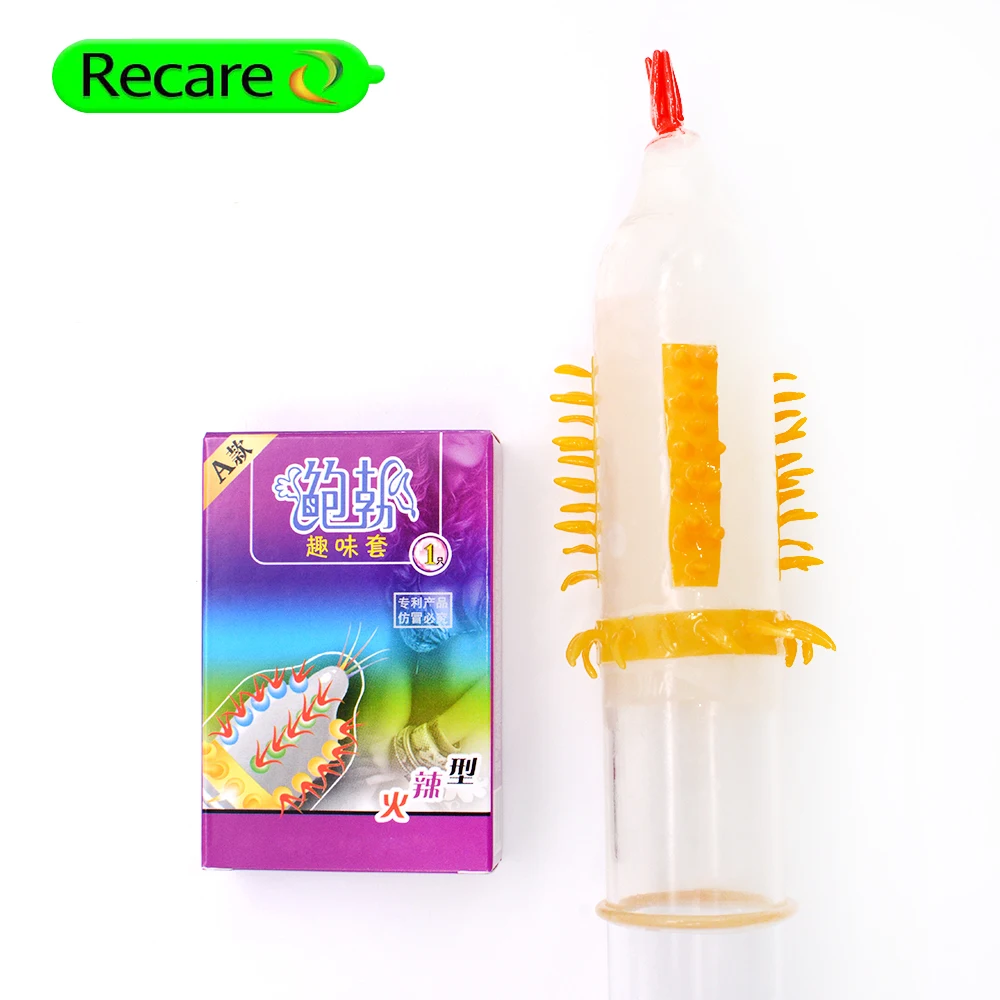 Расширение бесплатный образец специальный презерватив с Спайк предназначен