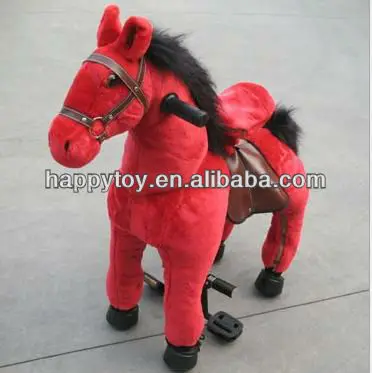 Ride on Horse toy pony walking horse animal ride on wheels for mall China manufacturer