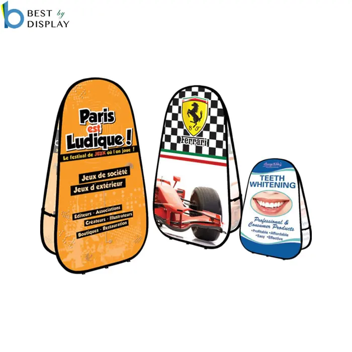 Наружная реклама, складной портативный выдвижной знак