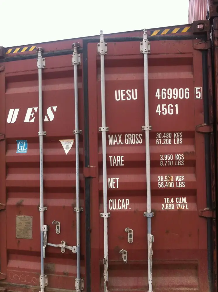 Inexpensive and High-quality ISO Second-hand 40HC containers on sale from China