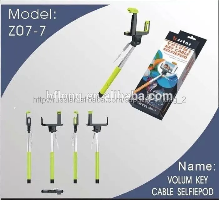 новые bluetooth затвора выдвижная selfie палку монопод дляiphone 6