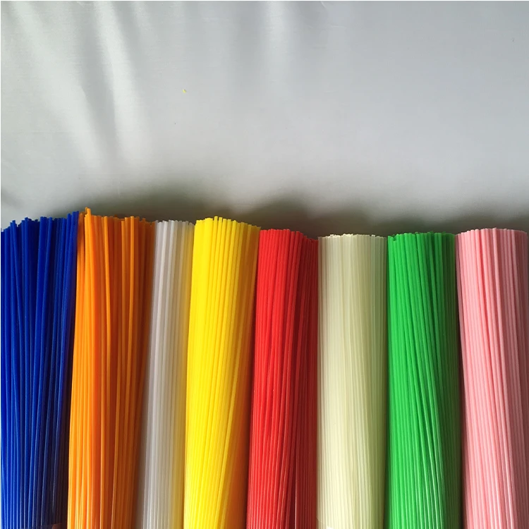 Пластиковые стержни для филамента 3d ручки 25 см/упаковка полосок