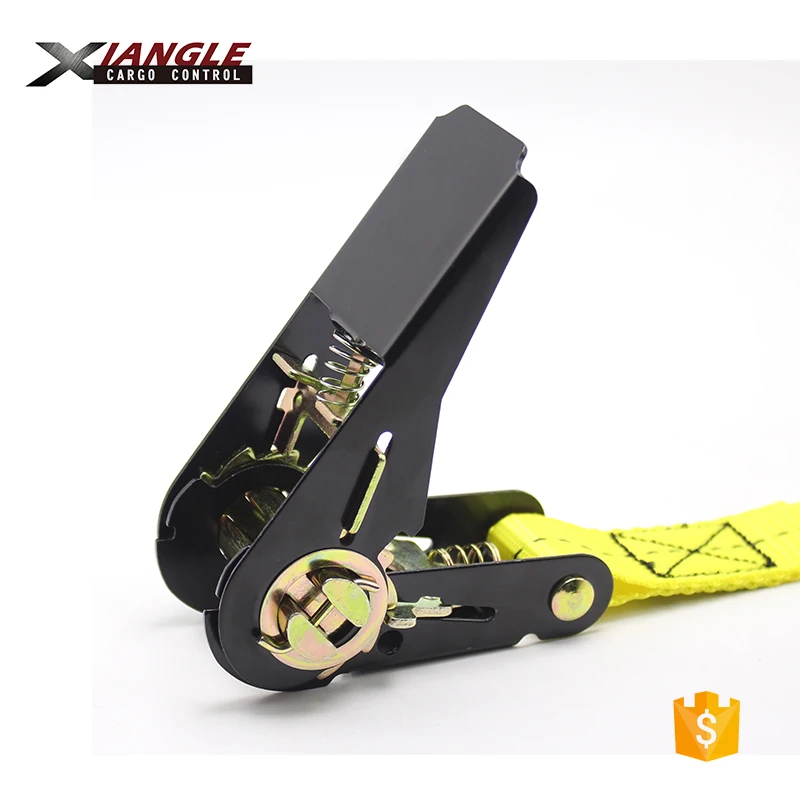 25mm black ratchet wholesale endless ratchet strap ratchet lashing strap tie down straps