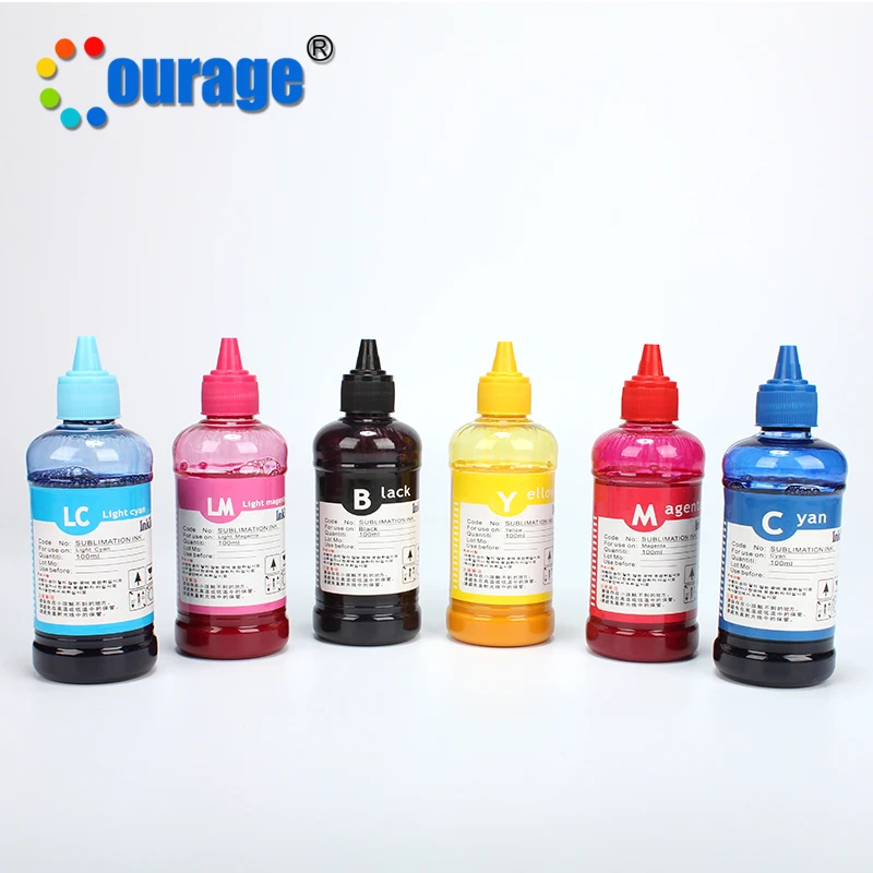Korean High Quality T-shirt Mug heat transfer Digital Printing Ink sublimation 6 color