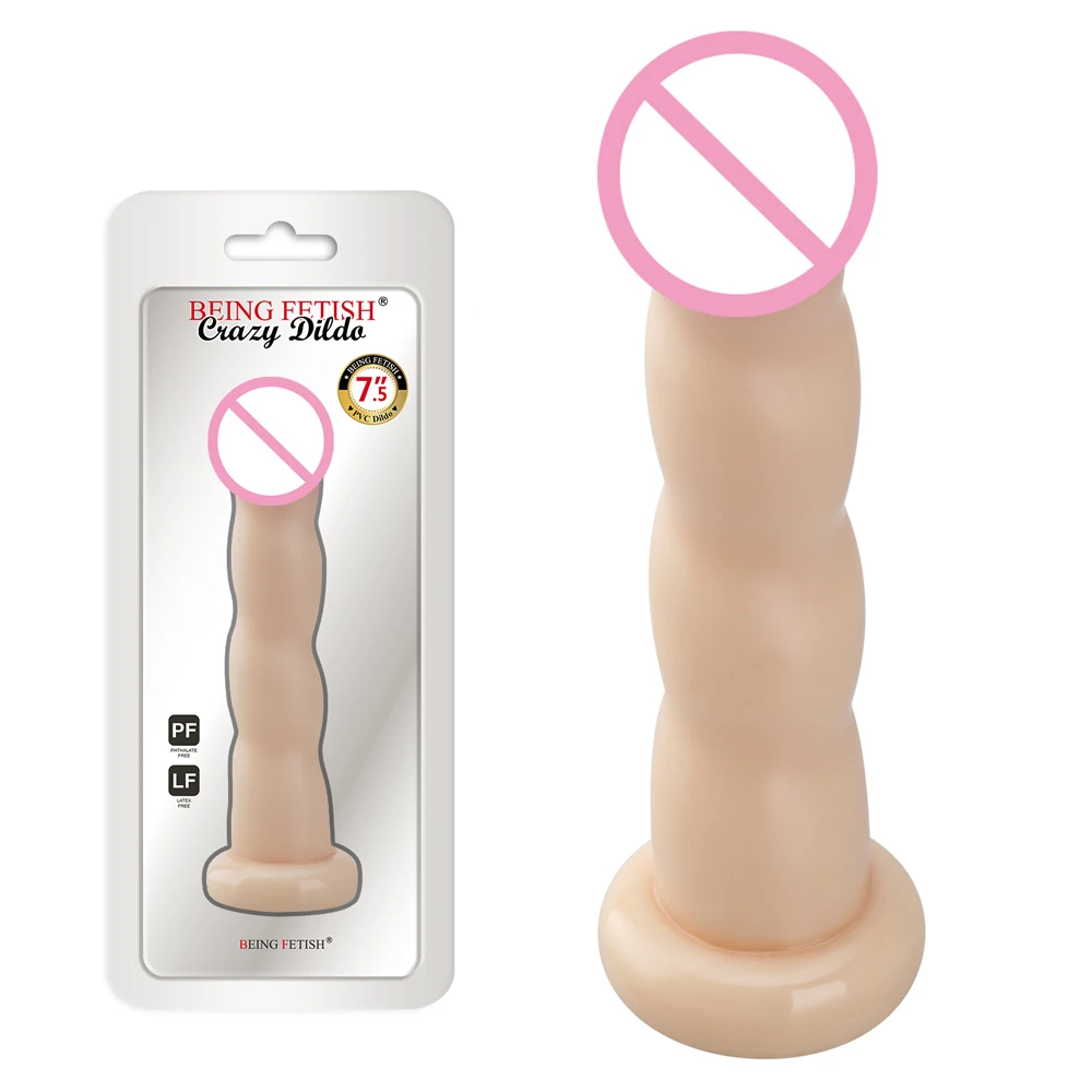 Girl Adult Sex Toys Plastic Penis Toy Anal Dildo