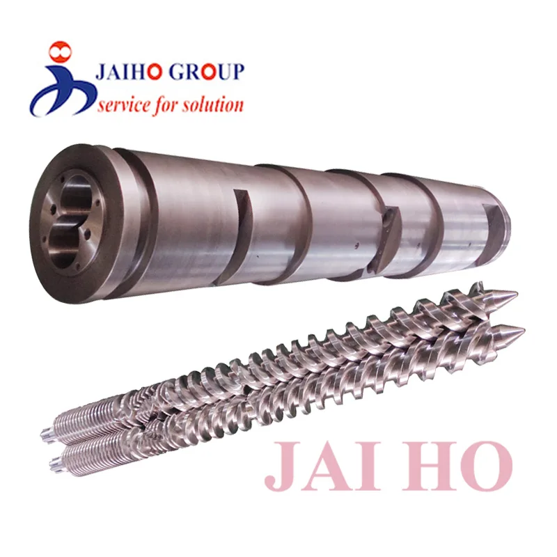 Цинциннати экструдер конический двойной винтовой цилиндр