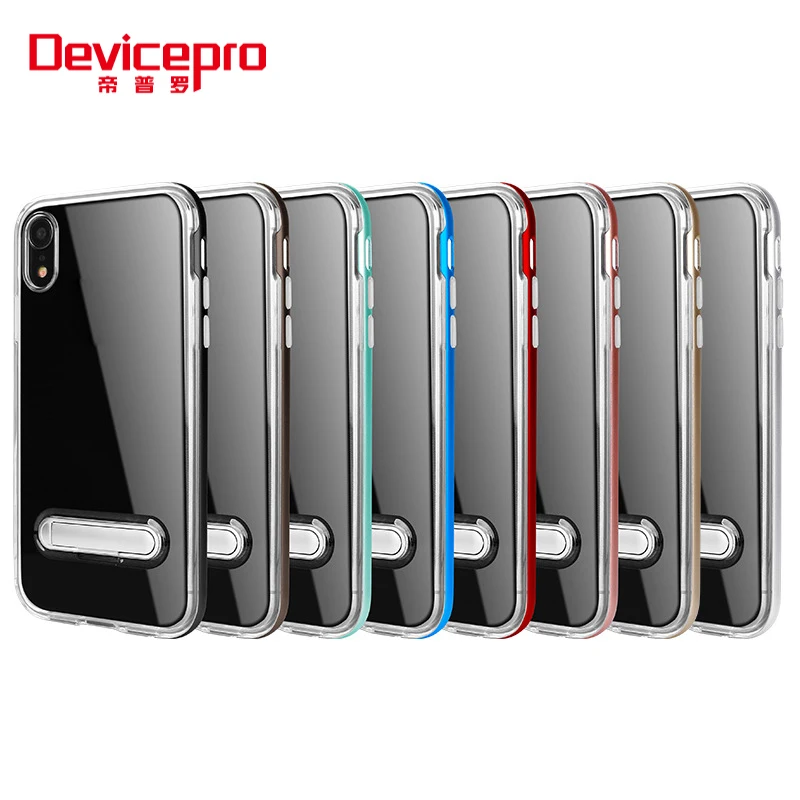 
for iPhone XR/XS/XS MAX Ultra Hybrid Super Hornets Clear Back Cover Color Frame Shockproof Phone Case with Magnetic Kickstand 