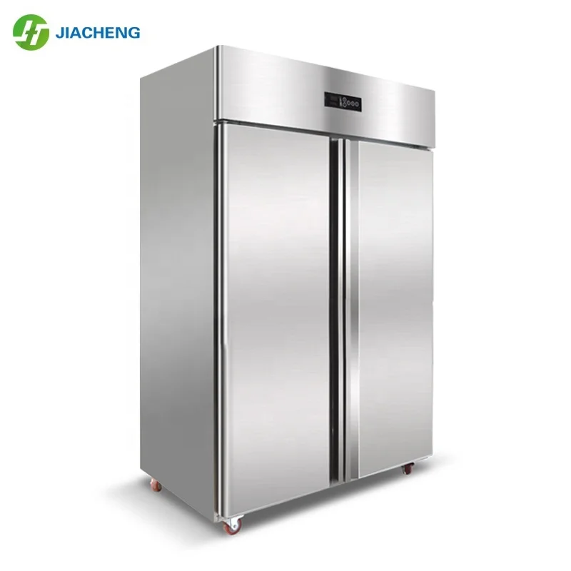 Jiacheng stainless steel kitchen freezers refrigerator frozen four-door upright freezer air cooled