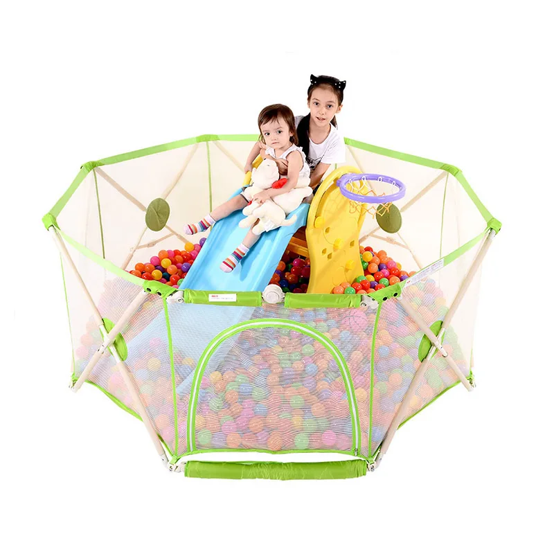 High quality cheap wholesale outdoor portable kids play pen fence baby play pen