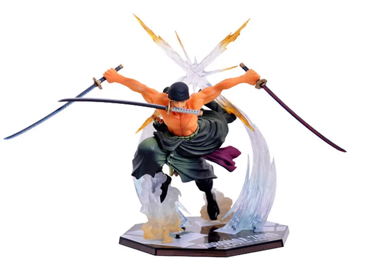 Japanese Amine One Piece Roronoa Zoro Banpresto 17cm PVC Action Figure Toys Model