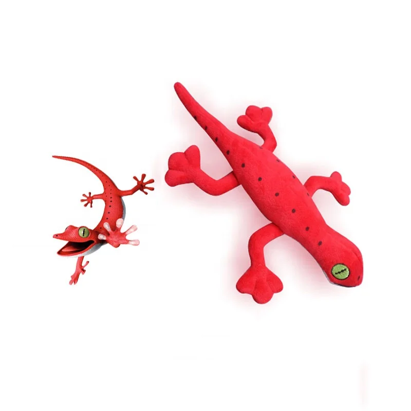 High quality plush mascot toy lizard