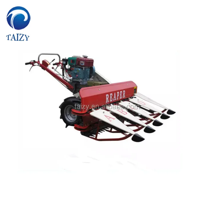 Power tiller reaper price of wheat rice harvester machine
