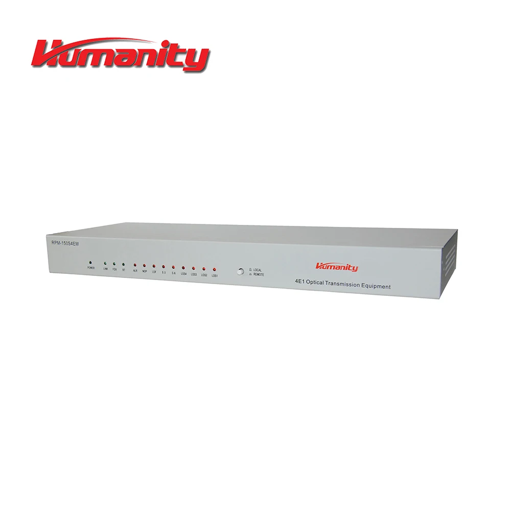 RPM-150S4EM Humanity 4E1 PDH Fiber Optical Multiplexer